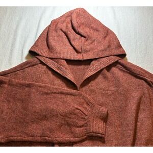Maurices Relaxed Hooded Balloon Sleeve Belted Wrap Cardigan Sweater 4X‎